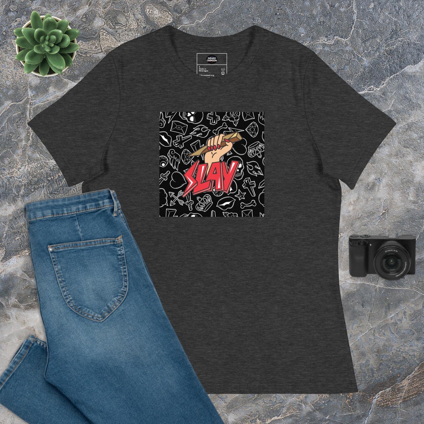 IndigoCrimson Women's Slay Tee