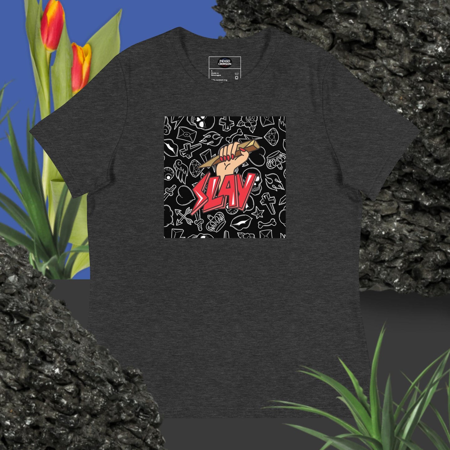 IndigoCrimson Women's Slay Tee