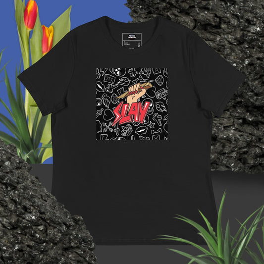 IndigoCrimson Women's Slay Tee