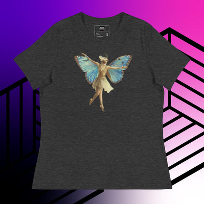 IndigoCrimson Women's Classic Butterfly Fairy Tee